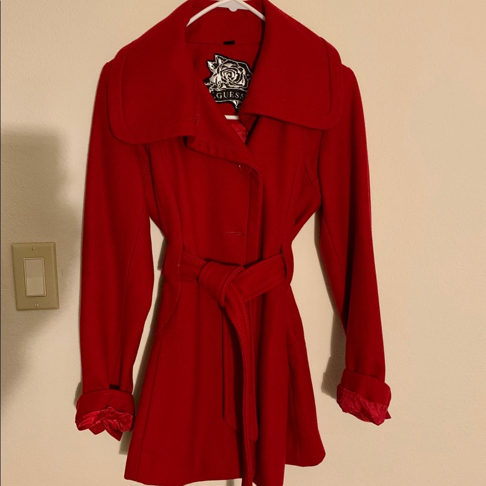Red Coat by Guess?